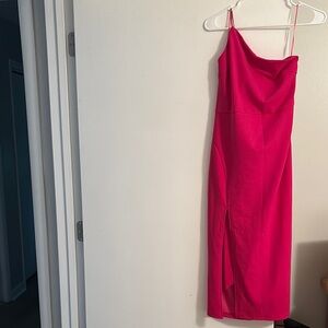 Elegant Pink Women's Dress